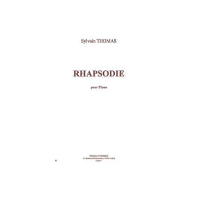 COMBRE THOMAS SYLVAIN - RHAPSODIE - PIANO