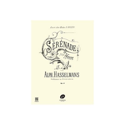 COMBRE HASSELMANS ALPHONSE - SERENADE OP.5 - HARPE