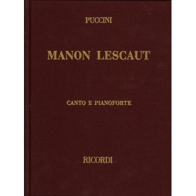  Puccini G. - Manon Lescaut - Chant Et Piano