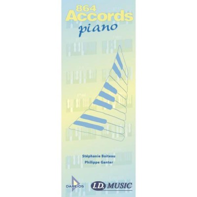 PHILIPPE GANTER - 864 ACCORDS PIANO