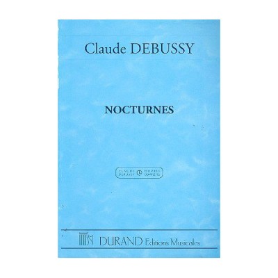 DEBUSSY - NOCTURNES - CONDUCTEUR POCHE