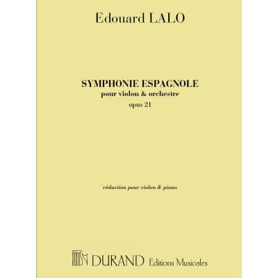  Lalo - Symphonie Espagnole Opus 21 - Violon Et Piano 