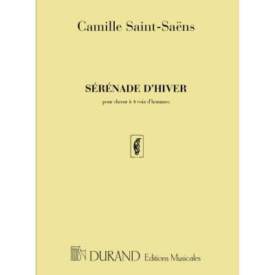 DURAND SAINT-SAENS C. - SERENADE D