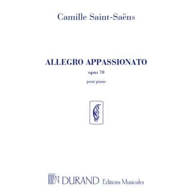 SAINT-SAENS C. - ALLEGRO APPASSIONATO, OPUS 70 - PIANO