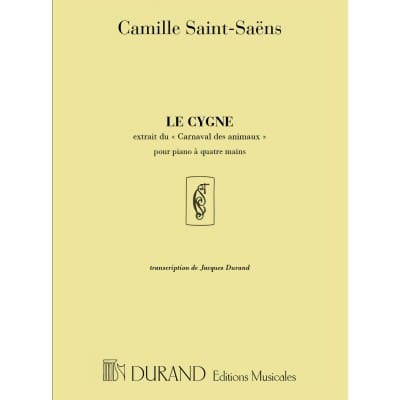  Saint-saens - Le Cygne - Piano 4 Mains