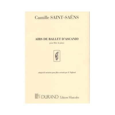 SAINT-SAENS - ASCANIO AIRS DE BALLET - FLUTE ET PIANO