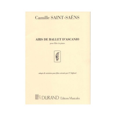 SAINT-SAENS - ASCANIO AIRS DE BALLET - FLUTE ET PIANO