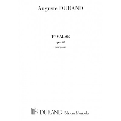 DURAND - VALSE N 1 - PIANO