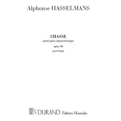 HASSELMANS A. - CHASSE - PETITE PIECE CARACTERISTIQUE OPUS 36 - HARPE