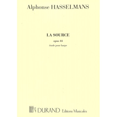 HASSELMANS A. - LA SOURCE OPUS 44 - HARPE