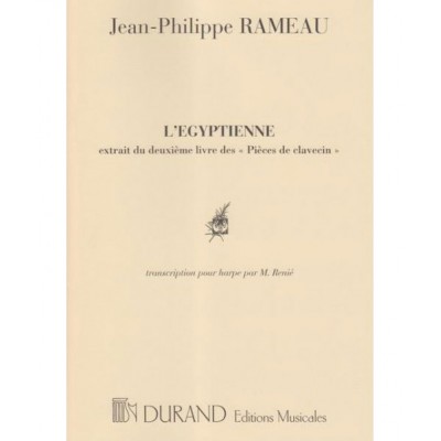 RAMEAU - L'EGYPTIENNE - HARPE