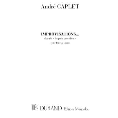 CAPLET - IMPROVISATIONS - FLUTE