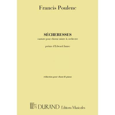  Poulenc F. - Secheresses - Chant Et Piano