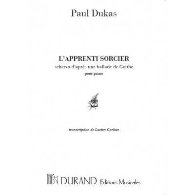 DUKAS P. - L'APPRENTI SORCIER - PIANO