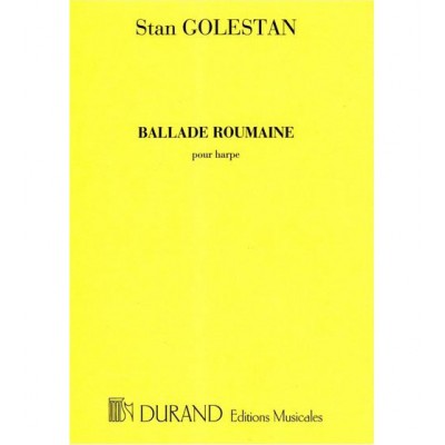 DURAND GOLESTAN - BALLADE ROUMAINE - HARPE