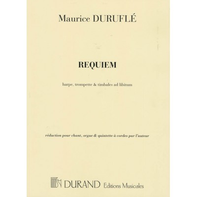  Durufle M. - Requiem - Conducteur