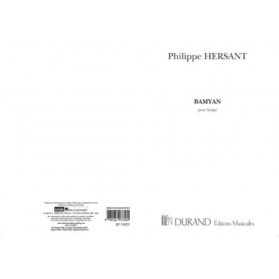 HERSANT - BAMYAN - HARPE