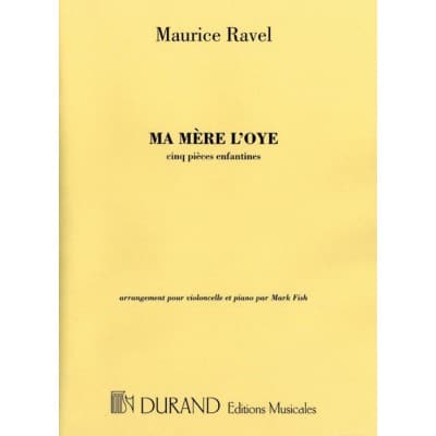  Ravel M. - Ma Mere L'oye - Violoncelle Et Piano