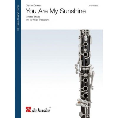 JIMMIE DAVIS - YOU ARE MY SUNSHINE - CLARINETS QUARTET