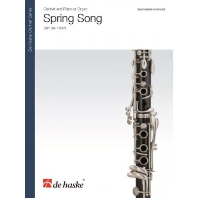 JAN DE HAAN - SPRING SONG - CLARINET AND PIANO