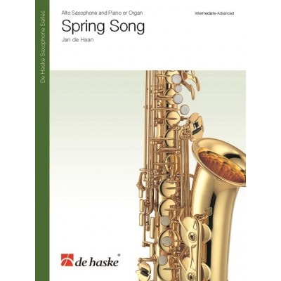 JAN DE HAAN - SPRING SONG - ALTO SAXOPHONE AND PIANO