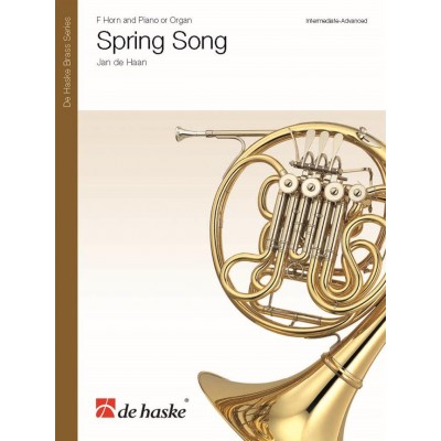 JAN DE HAAN - SPRING SONG - HORN AND PIANO