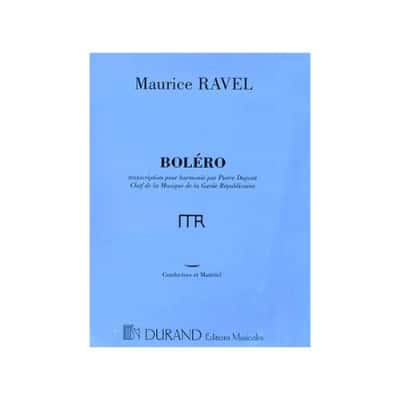  Ravel M. - Bolero - Conducteur + Parties