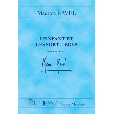  Ravel M. - L'enfant Et Les Sortileges - Conducteur Poche