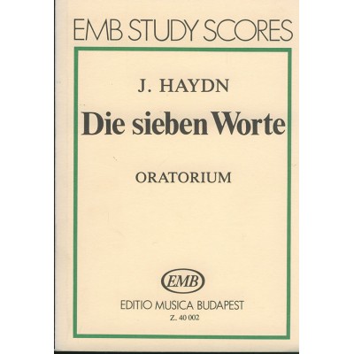  Haydn - Die Sieben Worte Oratorium (conducteur Poche)