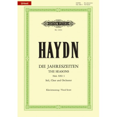 HAYDN JOSEPH - THE SEASONS HOB XXI/3 (NEW EDITION) - MIXED CHOIR (PER 10 MINIMUM)