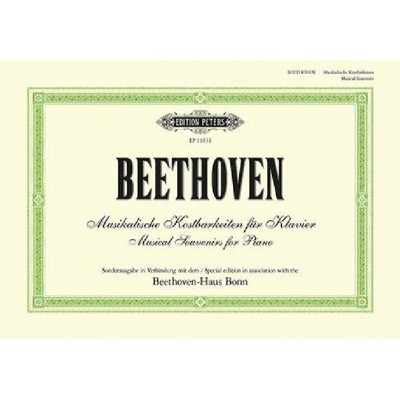 LUDWIG VAN BEETHOVEN - MUSICAL SOUVENIRS FOR PIANO - PIANO