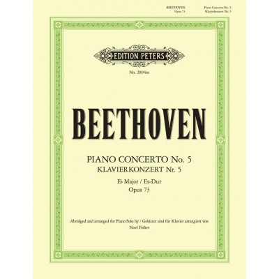BEETHOVEN LUDWIG VAN - CONCERTO NO.5 IN E FLAT OP.73 'EMPEROR' - PIANO