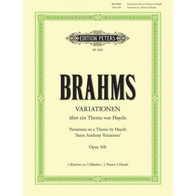  Brahms Johannes - St. Anthony Chorale & 4 Variations Op.56b 
