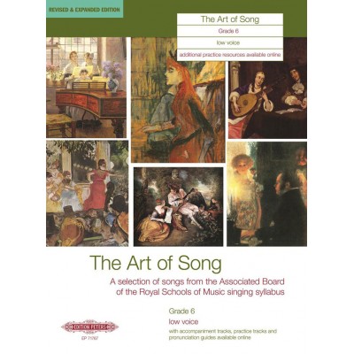  Art Of Song (revised & Expanded Edition) Grade 6 Low Voice - Voice And Piano (par 10 Minimum)