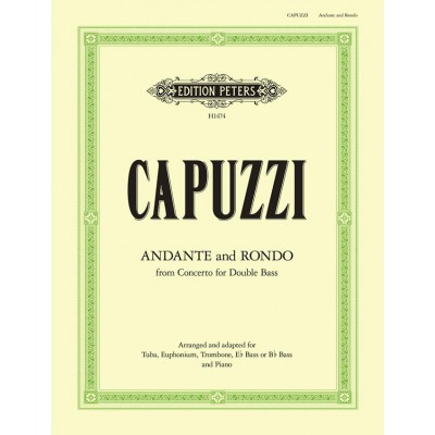  Capuzzi Antonio - Andante Et Rondo - Tuba/piano 