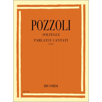 RICORDI Pozzoli E. - Solfeggi Parlati E Cantati I Corso