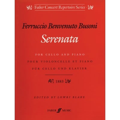  Busoni F. - Serenata Op.34 - Cello And Piano