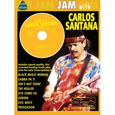  Santana Carlos - Jam With Carlos Santana + Cd - Guitar Tab