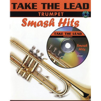 FABER MUSIC TAKE THE LEAD - SMASH HITS + CD - TRUMPET AND PIANO 