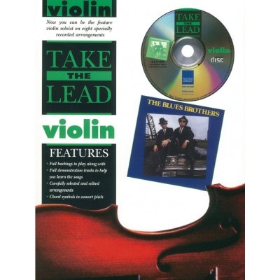 TAKE THE LEAD - BLUES BROTHERS. + CD - VIOLIN AND PIANO 