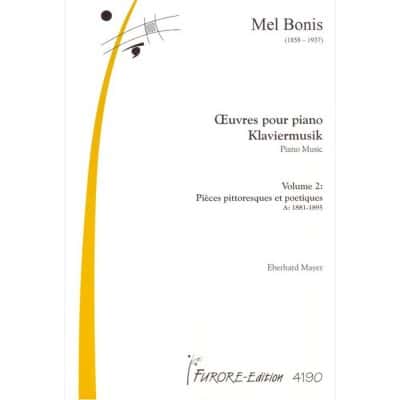  Mel Bonis - Vol.2, Pieces Pittoresques Et Poetiques A - Piano 