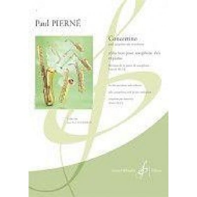 PAUL PIERNE - CONCERTINO - ALTO SAXOPHONE AND PIANO