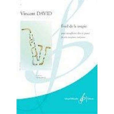 BILLAUDOT VINCENT DAVID - EVEIL DE LA TOUPIE - ALTO SAXOPHONE AND PIANO