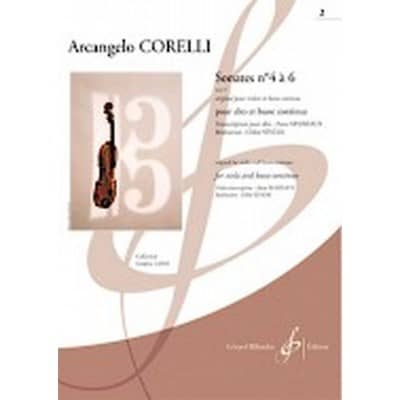  Corelli A. - Sonates 4 A 6 Op.5 Vol.2 - Alto Et Basse Continue