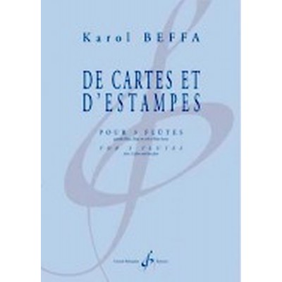 BEFFA K. - DE CARTES ET D'ESTAMPES - FLUTE