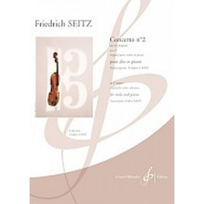 SEITZ FRIEDRICH - CONCERTO N°2 OP.13 UT MAJEUR - ALTO & PIANO 