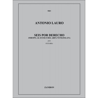 LAURO A. - SEIS POR DERECHO - GUITARE