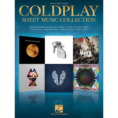 HAL LEONARD COLDPLAY SHEET MUSIC COLLECTION