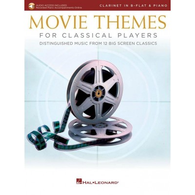 MOVIE THEMES FOR CLASSICAL PLAYERS-CLARINET & PIAN