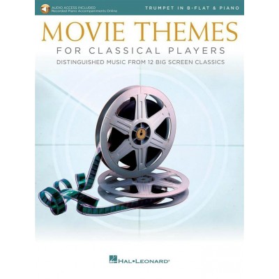HAL LEONARD MOVIE THEMES FOR CLASSICAL PLAYERS-TRUMPET & PIANO